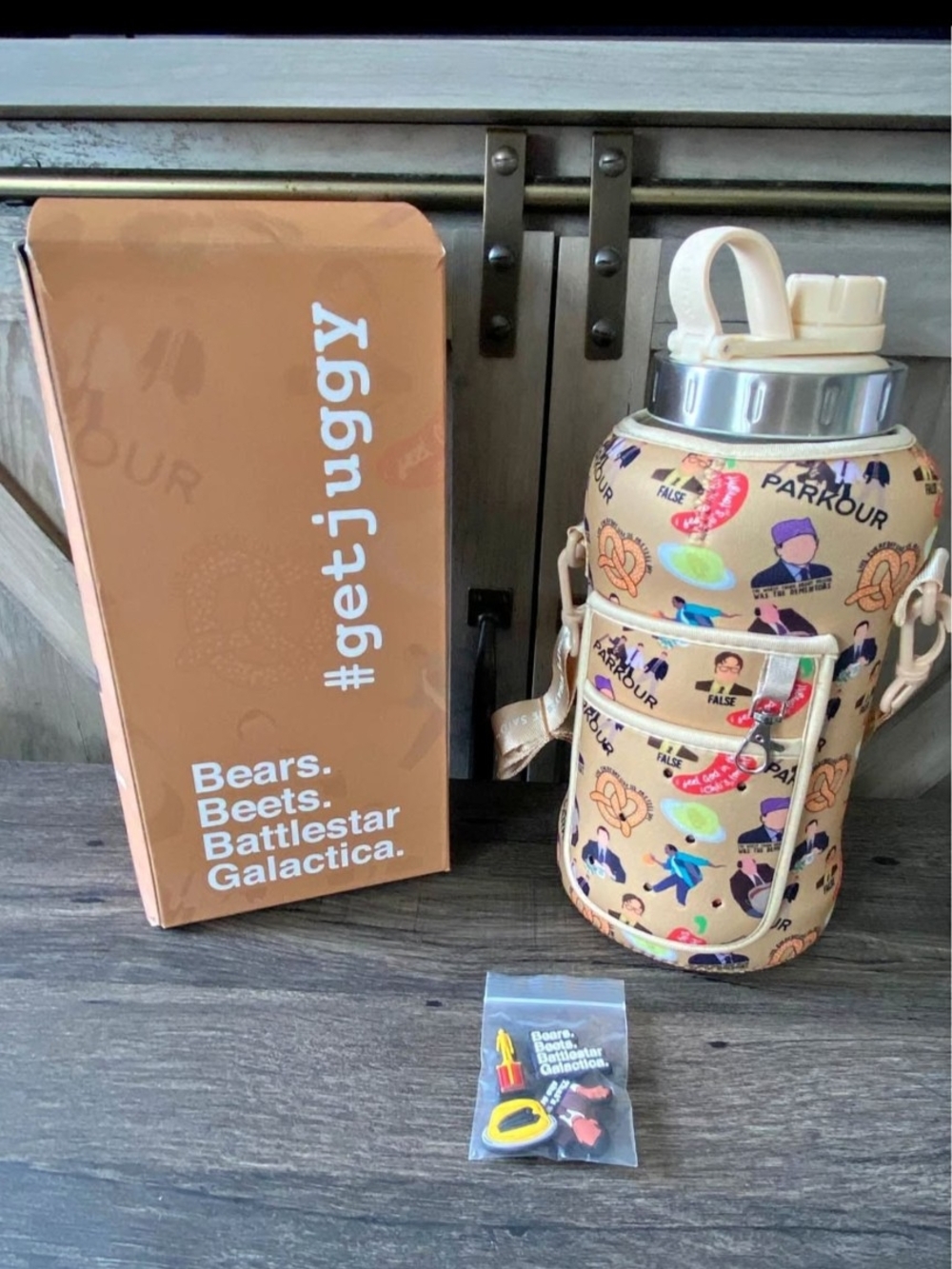 Juggy The Office Special Edition Jug with Sleeve [74oz/ 2.2L/ Half Gallon]